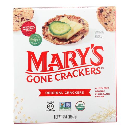 Mary's Gone Original Crackers - Case Of 6 - 6.5 Oz