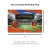 [Personalization Only] Official NFL Bengals - 20" x 32" Personalized Washable Rug