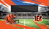 [Personalization Only] Official NFL Bengals - 36" x 62" Personalized Washable Rug