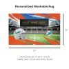 [Personalization Only] Official NFL Dolphins - 36" x 62" Personalized Washable Rug