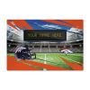 [Personalization Only] Official NFL Broncos - 20" x 32" Personalized Washable Rug